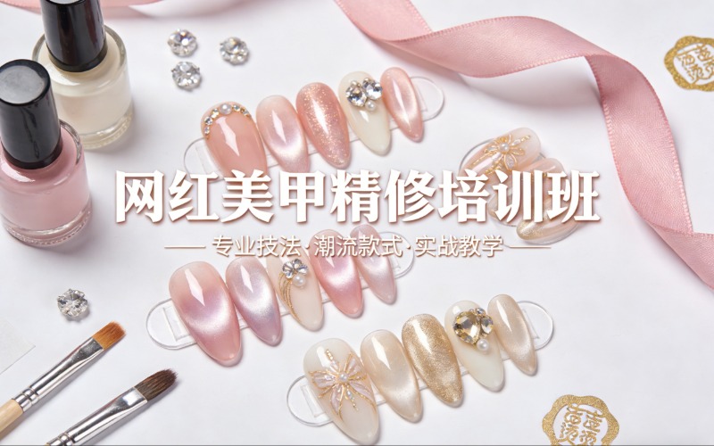 福州网红美甲精修培训班