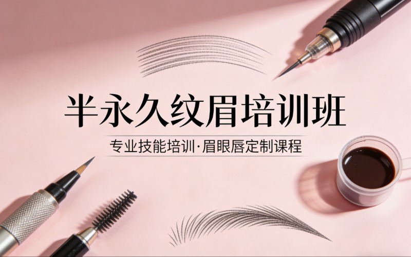 福州半永久纹眉培训班