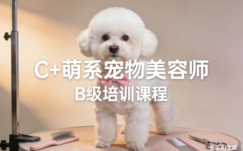 西宁c级宠物美容师零基础培训课程