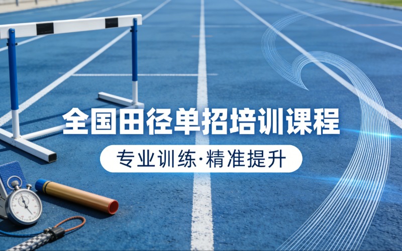 内蒙古全国田径单招培训课程