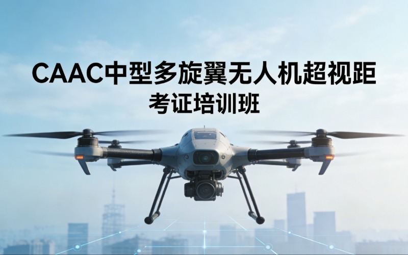 邢台CAAC中型多旋翼无人机超视距考证培训班