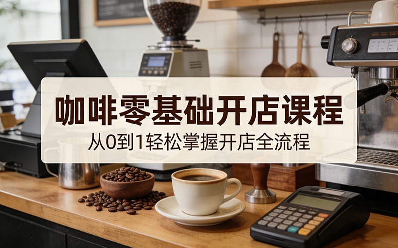 沈阳咖啡零基础开店课程