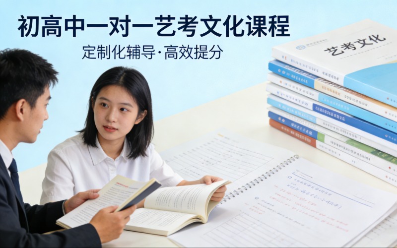 初高中一对一艺考文化课程