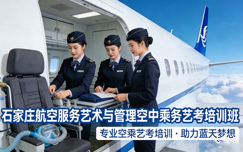 石家庄航空服务艺术与管理空中乘务艺考培训班