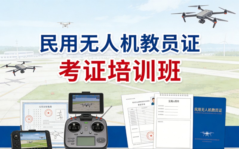 民用无人机教员证考证培训班