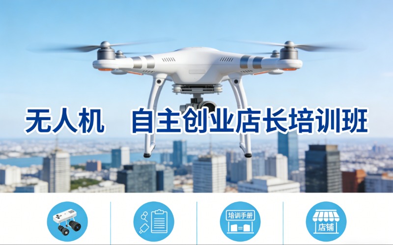 上海无人机自主创业店长培训班