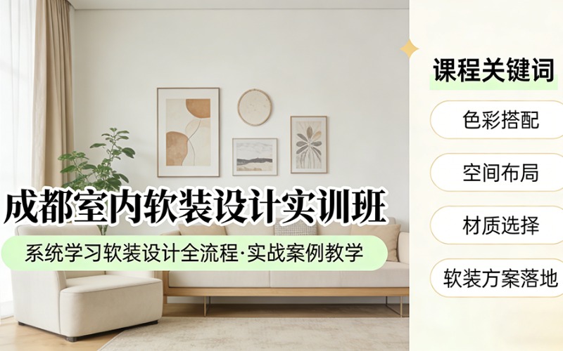 成都室内软装设计实训班