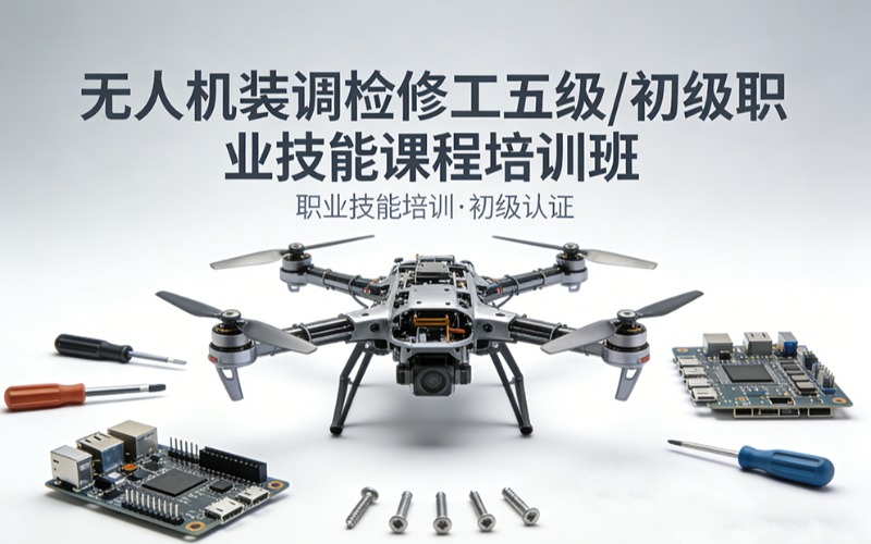 無(wú)人機(jī)裝調(diào)檢修工五級(jí)/初級(jí)職業(yè)技能課程培訓(xùn)班