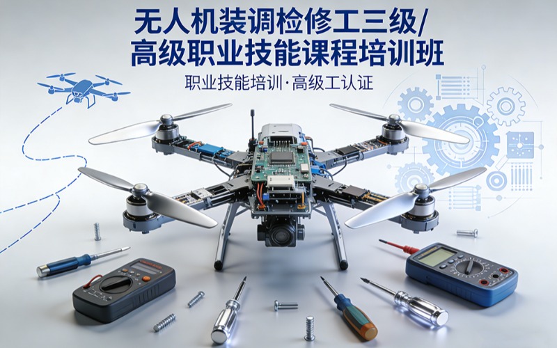 无人机装调检修工三级/高级职业技能课程培训班