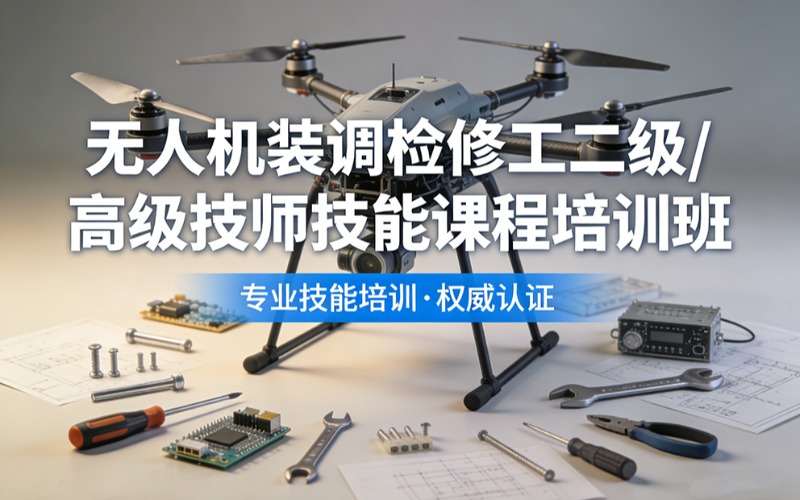 无人机装调检修工二级/高级技师技能课程培训班