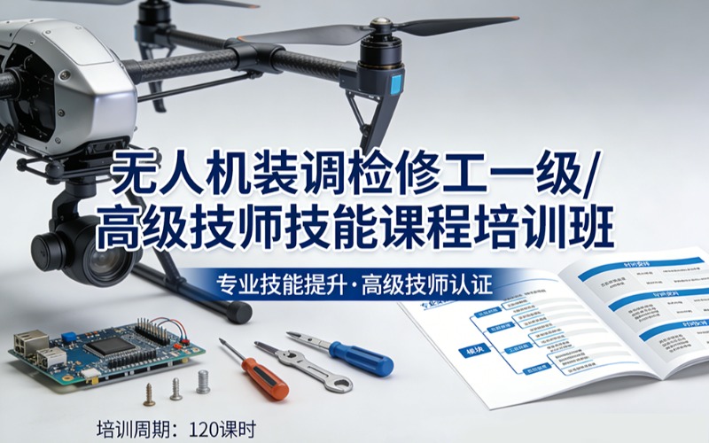 无人机装调检修工一级/高级技师技能课程培训班