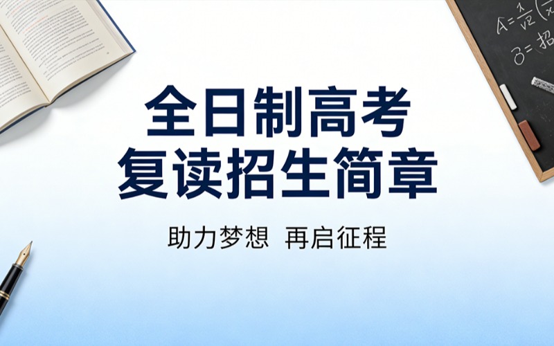 無(wú)錫全日制高考復(fù)讀招生簡(jiǎn)章