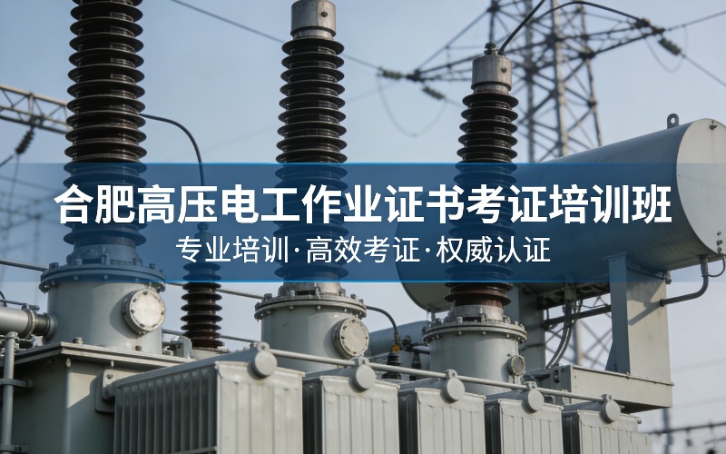 合肥高压电工作业证书考证培训班