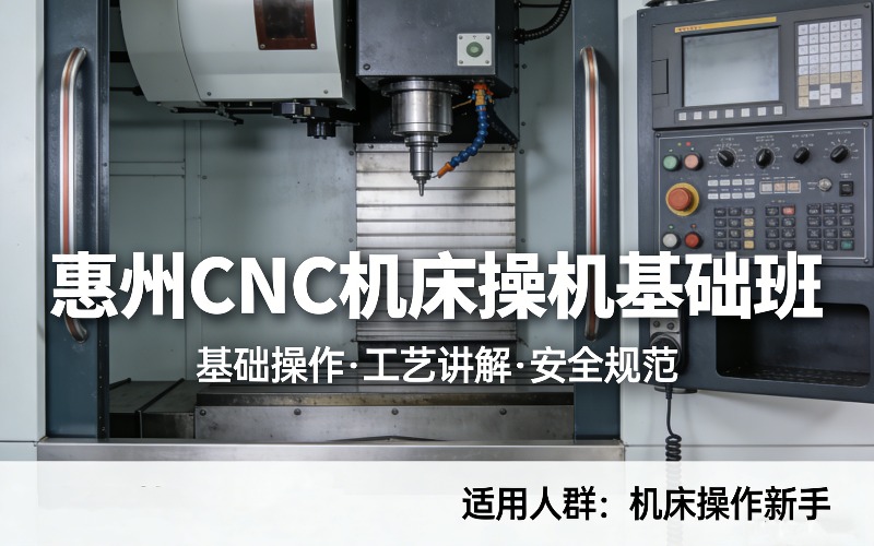 惠州 CNC机床操机基础班课程