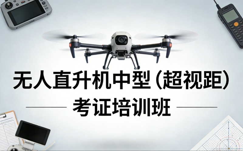 北京无人直升机中型（超视距）考证培训班