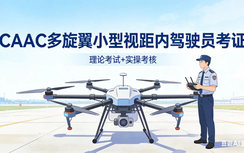 潍坊caac多旋翼小型视距内驾驶员考证培训班