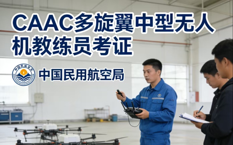 潍坊caac多旋翼中型教员考证培训班