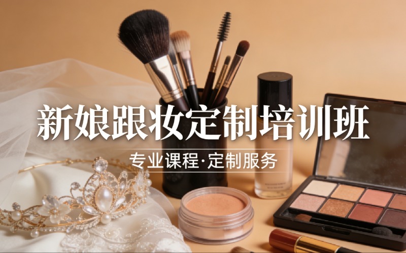 菏泽新娘跟妆定制培训班