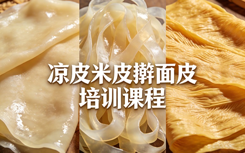 郑州凉皮米皮擀面皮培训课程