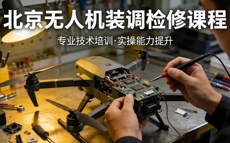 北京⽆⼈机装调检修课程