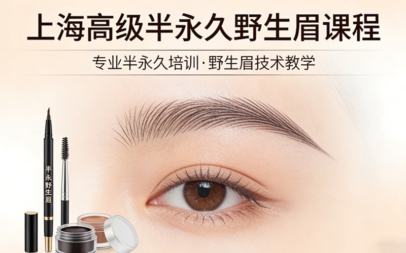 上海高級(jí)半永久野生眉課程