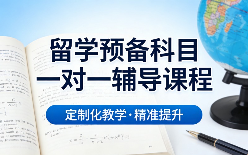 留学预备科目一对一辅导课程