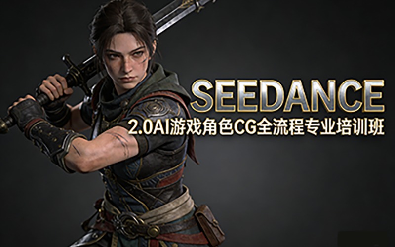SEEDANCE 2.0AI游戏角色CG全流程专业培训班
