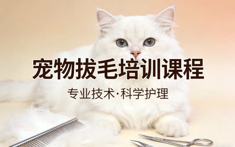 北京宠物拔毛培训课程