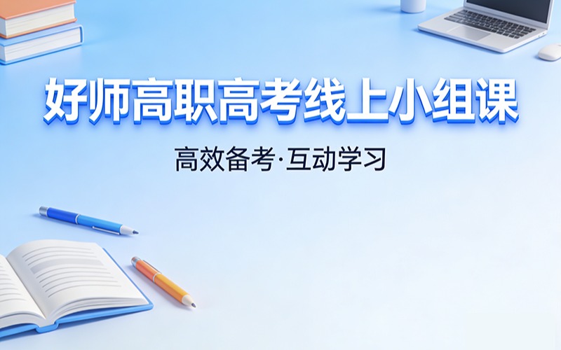 好师高职高考线上小组课