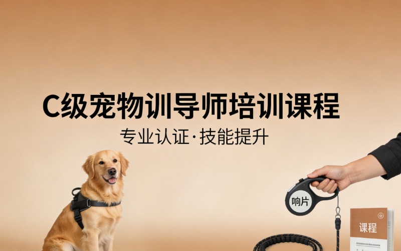 C级宠物训导师培训课程