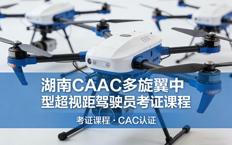湖南CAAC多旋翼中型超视距驾驶员考证