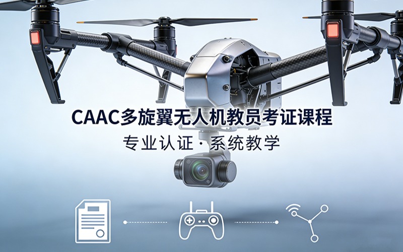 湖南CAAC多旋翼无人机教员考证