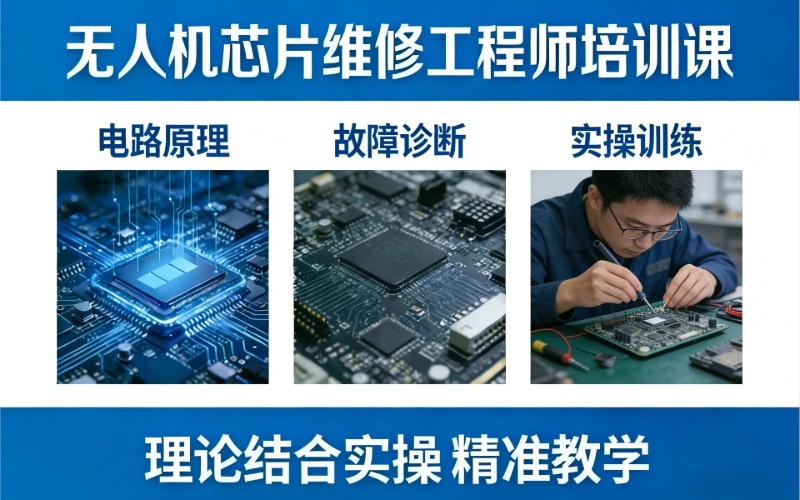武汉无人机芯片维修工程师培训课