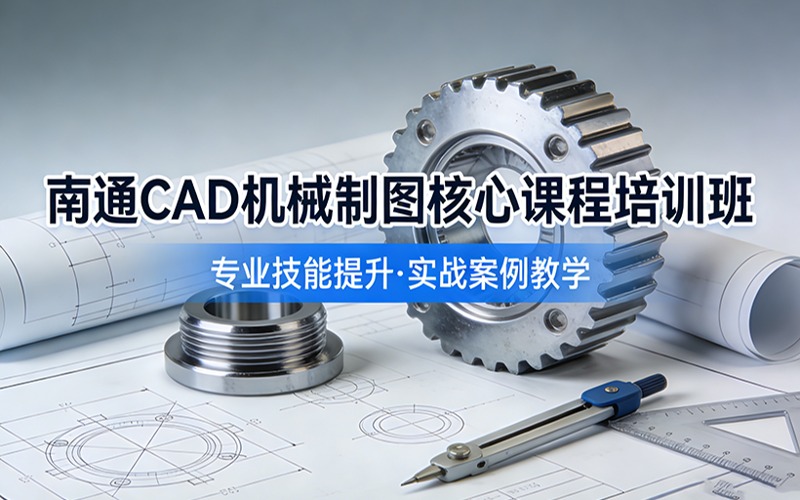 南通CAD机械制图核心课程培训班