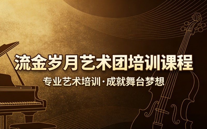 长春流金岁月艺术团・舞台表演与艺术培养课程