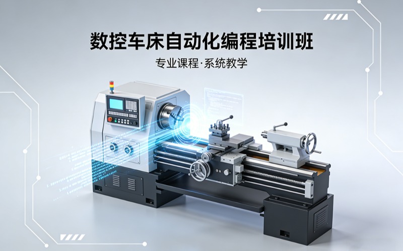 潍坊数控车床自动化编程培训班