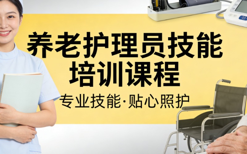 杭州养老护理员技能培训课程