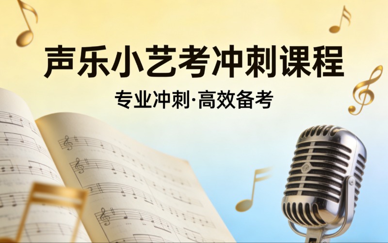 深圳声乐小艺考冲刺课程