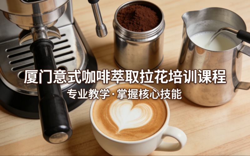 廈門意式咖啡、萃取、拉花培訓(xùn)課程
