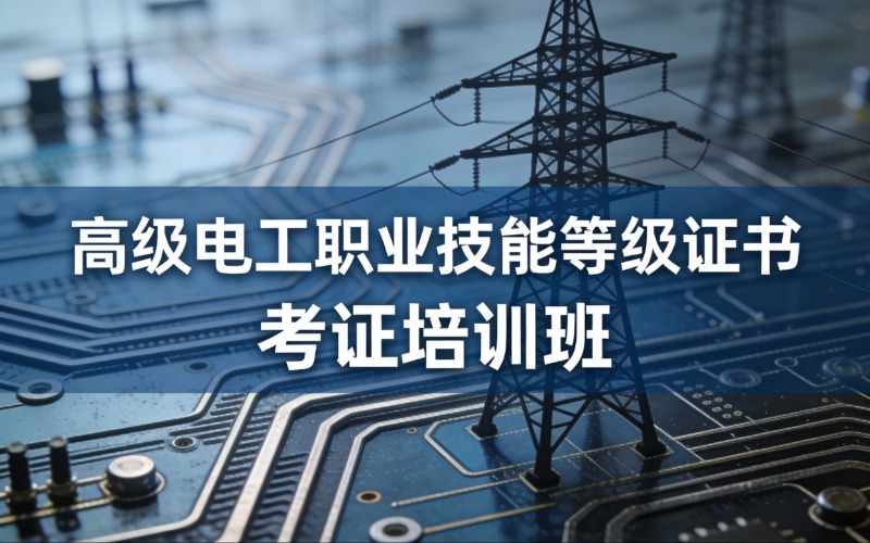 杭州高级电工职业技能等级证书考证培训班