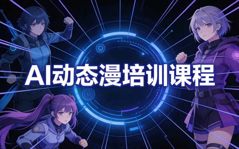 杭州AI动态漫培训课程