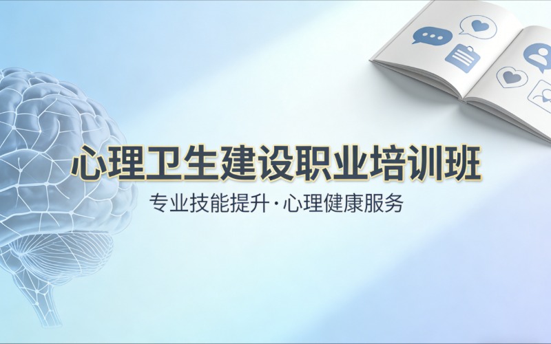 杭州心理卫生建设职业培训班