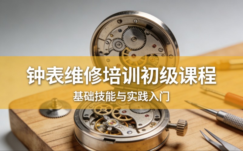 佛山钟表维修培训初级课程