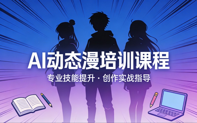 哈尔滨AI动态漫培训课程