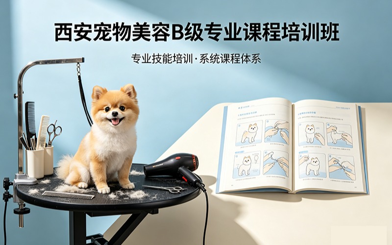 西安宠物美容B级专业课程培训班