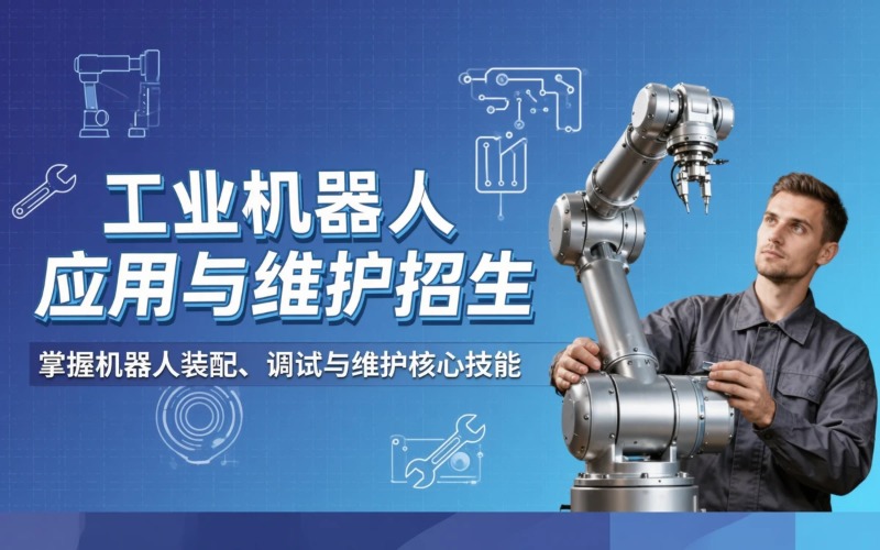 廣州工業(yè)機(jī)器人應(yīng)用與維護(hù)專業(yè)初中起點(diǎn)中專招生簡章