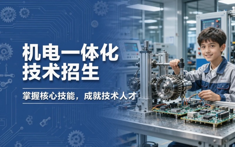 廣州機(jī)電一體化技術(shù)專業(yè)初中起點(diǎn)中專招生簡章