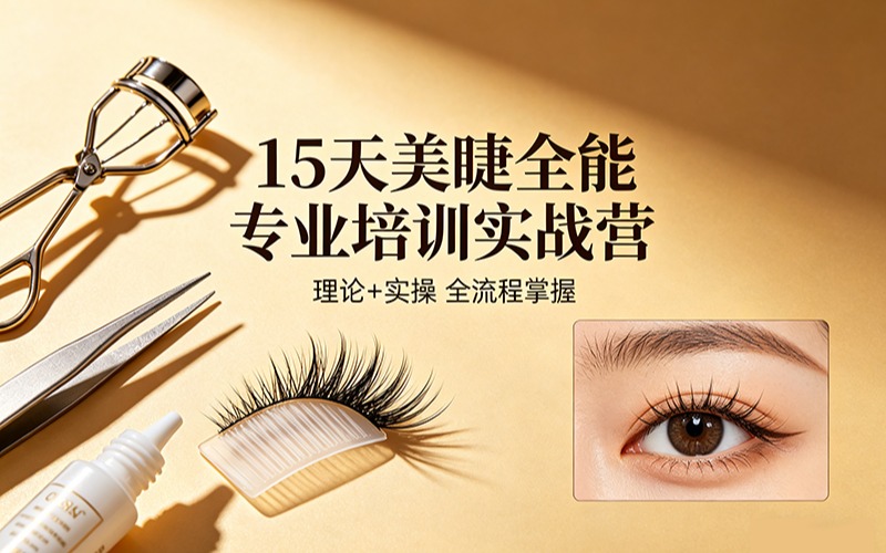 15天美睫全能专业培训实战营