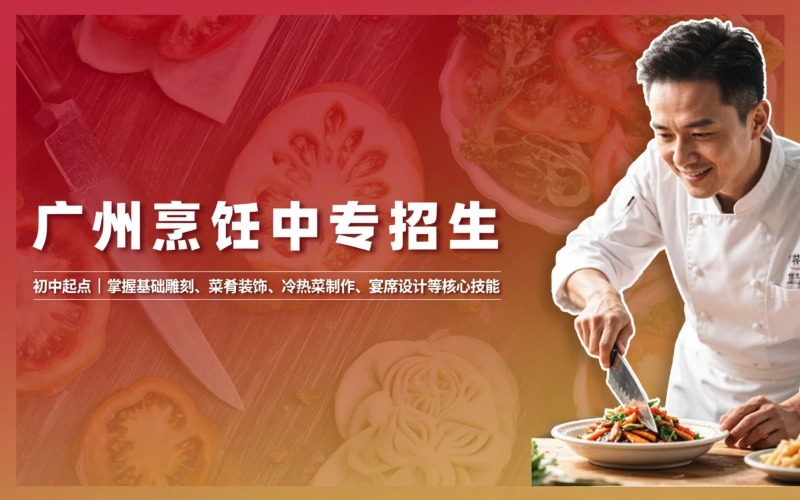广州烹饪/中式烹调初中起点中专招生简章