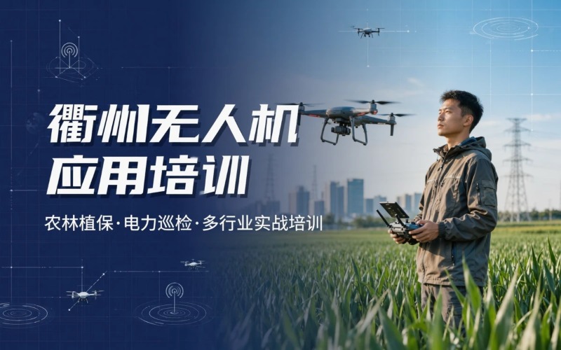 衢州無人機(jī)行業(yè)應(yīng)用培訓(xùn)課程